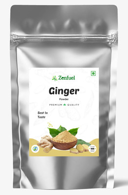 Zenfuel Organic and Pure Organic Dry Ginger Powder | Ginger Powder Dried(100 g)