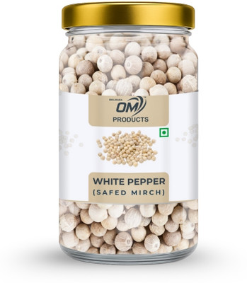 BHILWARAOMPRODUCTS Premium Long White Mirchi| Safed Sabut Mirch– Strong Aroma & Pure(125 g)