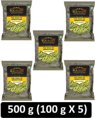 BLK FOODS Daily Green Cardamom Whole (Choti Elaichi Sabut) 500g(5 x 100 g)