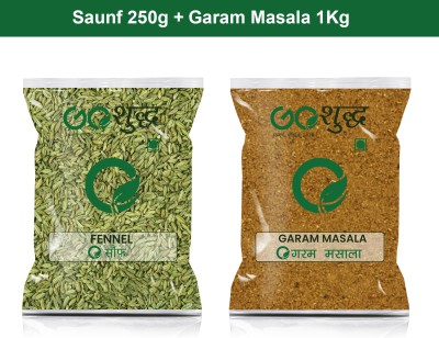 Goshudh Garam Masala 1Kg & Saunf 250gm Combo Pack 1250g(2 x 625 g)