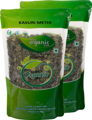 Pearl Organic Fresh Kasuri Methi(2 x 100 g)