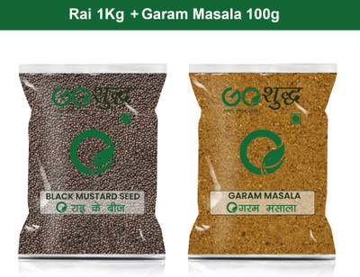 Goshudh Garam Masala 100gm & Rai 1Kg Combo Pack 1100g(1100 g)