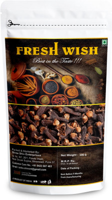 Fresh Wish Cloves Whole Natural |Laung 100gm(100 g)