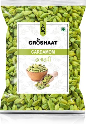 Groshaat Premium Quality Elaichi -50gm (Pack Of 1) Green Cardamom (50 g)(50 g)