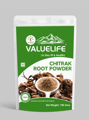 Value Life Chitrak Roots Powder / Chitramoolam Powder(100 g)
