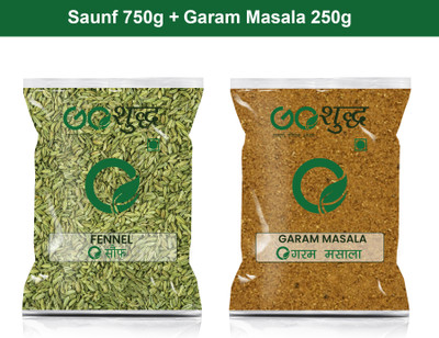 Goshudh Garam Masala 250gm & Saunf 750gm Combo Pack 1000g(1000 g)