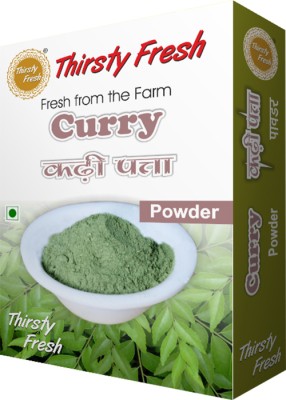 Thirsty Fresh Curry Leaves Powder Dehydrated Ready to Use for Kitchen(400 g)