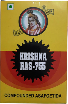 KRISHNA RAS 755 Compounded khada whole Hing (Asafoetida) 500g pack of 2 (2 x 250g)(2 x 125)