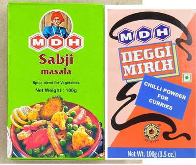 MDH Deggi Chilli & Sabji masala(2 x 100 g)