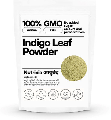 Nutrixia food Indigo Leaf Powder/Neel Patti/नील पट्टी / Indigofera Tinctoria/Indigo Leave Power(50 g)