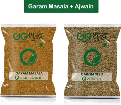 Goshudh Ajwain 500gm & Garam Masala 1Kg Combo Pack 1500g(2 x 750 g)