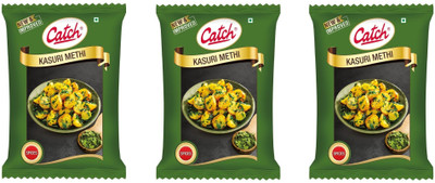 Catch KASURI METHI / DRIED FENUGREEK LEAVES PACK OF 3(3 x 50 g)