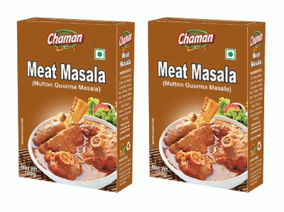 chaman Meat Masala 100G Pack Of 2 ( 100g × 2 = 200g )(2 x 100 g)