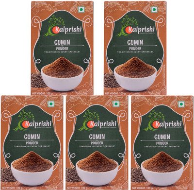 Kalprishi Cumin Powder masala with Natural Oils Rich Aroma & Flavour Pack of 5(5 x 100 g)