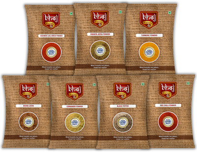Bhoj Masale Daily Use Masale for Kitchen Combo Pack 100 Gm Each | No Artificial Flavor Added(7 x 100 g)