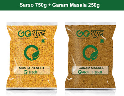 Goshudh Garam Masala 250gm & Sarso 750gm Combo 1000 g(2 x 500 g)