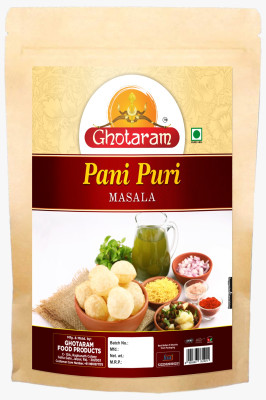 GHOTARAM Panipuri Pani Puri | Phuchka / Paani Patashi | Fulki / Puska Masala-190Gx1Pk(190 g)