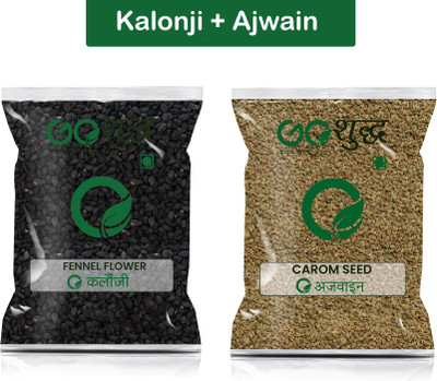 Goshudh Ajwain 500gm & Kalonji 1Kg Combo Pack 1500g(2 x 750 g)