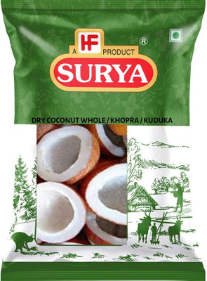 Surya 1kg Dry Coconut Whole | Khopra | Kuduka(1 kg)