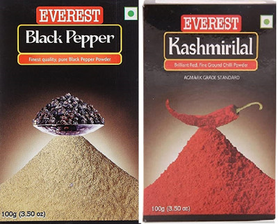 EVEREST Powder Black Pepper + Red Chilli(2 x 0.05 g)