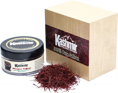 kashmir online store Original saffron/Kashmiri Kesar- Pure and High Quality Finest Saffron From Saffron Town Jandk-5 grams(5 g)