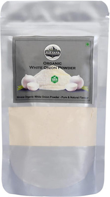 NIRVANA FOODS = EXPERIENCE THE PURITY White Onion Pyaaz Powder for Cooking, Seasoning & Spice Blends Ready to Use(0.25 kg)