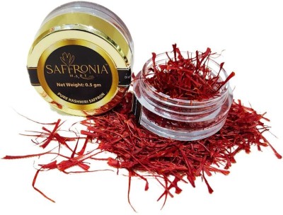 SAFFRON Saffronia Mart 0.5g Pure & Premium Quality A++Grade Kashmiri Kesar pack of 2(2 x 0.5 g)