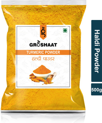 Groshaat Haldi Powder (Turmeric Powder)- 500gm Pack(500 g)
