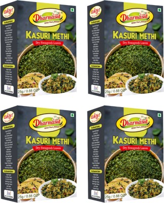 Dharmasut Pure Kasuri Methi | Fenugreek Leaves 100g(4 x 25 g)