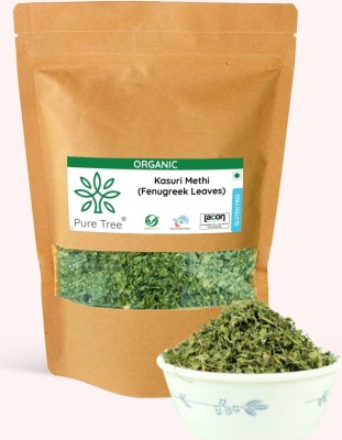 Pure Tree Organic Dried Fenugreek Leaves (Kasoori Methi) 30g in Each Pack(2 x 30 g)