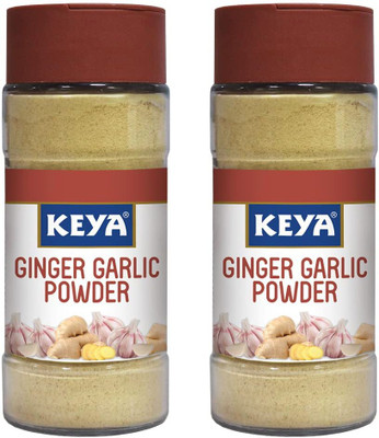 keya Ginger Garlic Powder 50 Gm, Pack of 2(2 x 50 g)