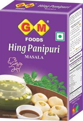 GM FOODS Hing Pani Puri Masala 100 Gram ( Pack Of 2 )(2 x 100 g)