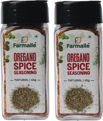 Farmaile Oregano Spice Seasoning Pack Of 2 | Pizza, Pasta and grilled meats Seasoning(2 x 45 g)