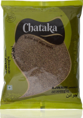 Chataka Ajwain Carom Seeds Organic Ajamo Ajowan Naturally Processed Whole Spices(100 g)