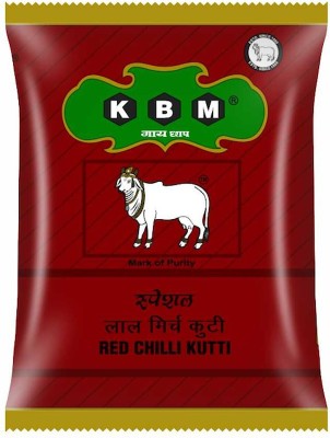 KBM GAI CHAAP RED CHILLI KUTTI (LAL MIRCH KUTTI)(200 g)