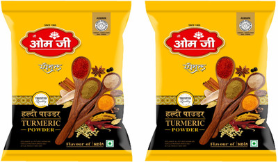 JEE OM JEE TURMERIC POWDER 1KG (PACK OF 2)(2 x 1 kg)