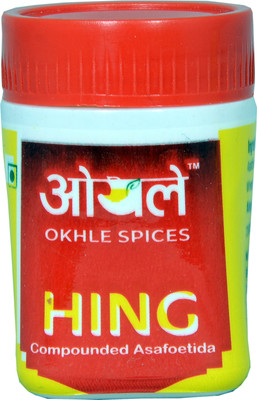 Okhle Asafoetida Hing (50G) - Strongest Compounded Hing Powder (Pack of 2x25gm)(50 g)