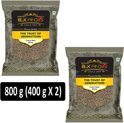 BLK FOODS Daily Cumin Seed Whole (Jeera sabut) 800g(2 x 400 g)