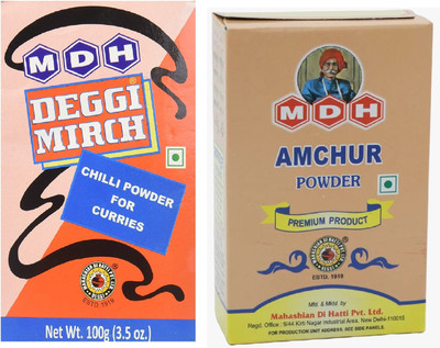 MDH Deggi Chilli & Amchur Powder combo(2 x 100 g)