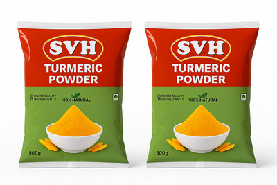 svh Turmeric Powder 500 Grams Pack Of 2(2 x 0.5 kg)