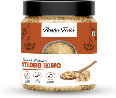 anshu farm Hing | Pure & Aromatic Asafoetida | Traditional Spice for Flavor & Digestion(250 g)
