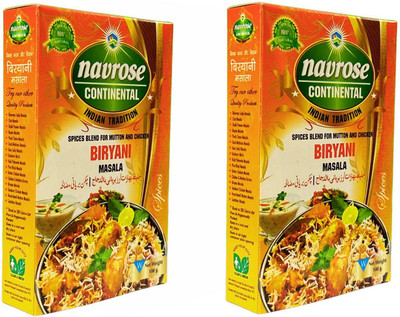 NAVROSE CONTINENTAL SPECIAL CHIKEN BIRYANI MASALA NAVROSE 100GM PACK(2 x 100 g)