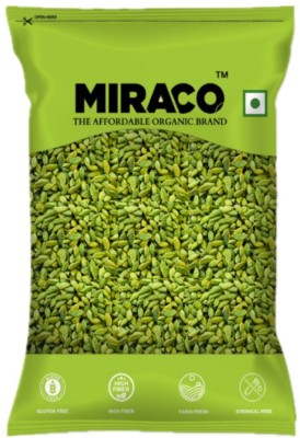 Miraco Green Cardamom Whole (Elaichi)(100 g)