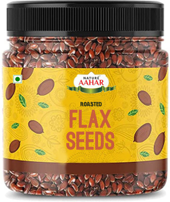 Nature Aahar Roasted Flax Seeds (Alsi ke Beej) | Pure Teesi ke Beej(900 g)