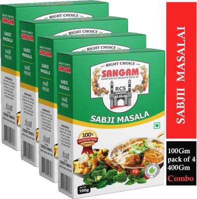 RIGHT CHOICE SANGAM Sabji Masala Powder 100g | Pack of 4(4 x 100 g)