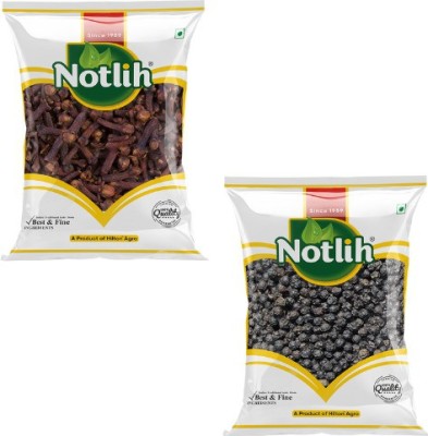 Notlih Black Pepper Corn + Cloves 100gm*2(2 x 100 g)