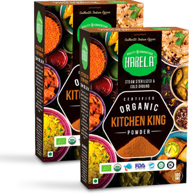 HARELA Organic Kitchen King Masala Powder(2 x 100 g)