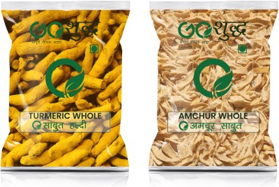 Goshudh Amchur Sabut 250g & Haldi Sabut 500gm Combo Pack 750g(750 g)