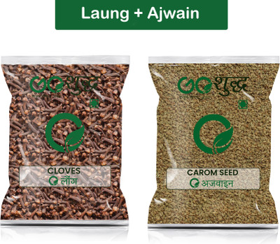 Goshudh Ajwain 500gm & Laung 250gm Combo Pack 750g(750 g)
