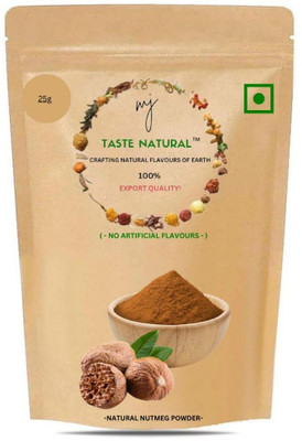 MJTASTENATURAL Nutmeg Powder | Jaiphal Freshly Ground, Non-GMO(25 g)